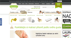 Desktop Screenshot of matrace-polstare.cz